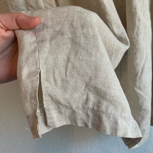 Linen Button Down Dress - Picture 3 of 6